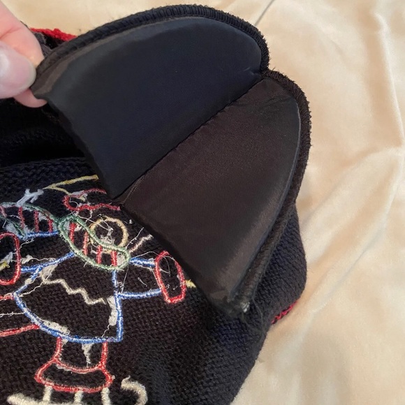 🧸Vintage Nutcracker Teddy Bear button up Christmas Cardigan Sweater | Size M - Picture 7 of 7